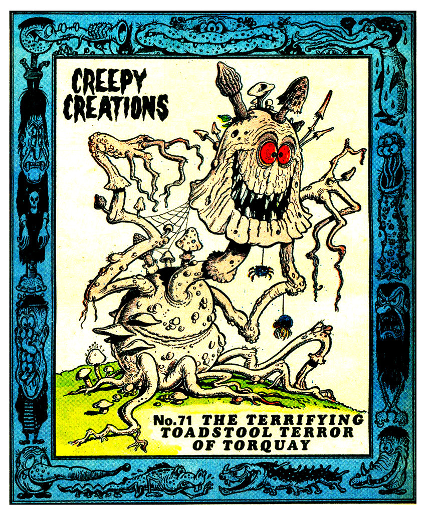 Creepy Creations No.71 - The Terrifying Toadstool Terror Of Torquay