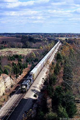 railroad train track fuji cut ns norfolk indiana rail railway tunnel slide trains southern dina provia railroads depauw 100f fairdale