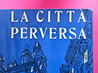 Gore Vidal, La città perversa, Elmo editore 1949. (copia 2) Prima di sovracoperta (part.), 3