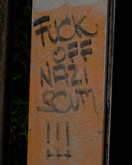 Fuck Off Nazi Scum (2012-08-30)