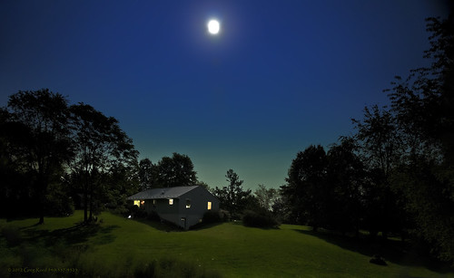moon silhouette landscape moonlit astrophotography astronomy