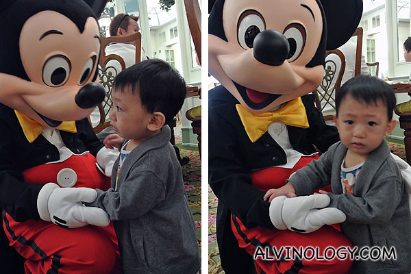 Solo shots of Asher with Mickey