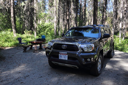 canada bc britishcolumbia park provincialpark johnstonecreek camping roadtrip 2016 summer car auto automobile truck pickup toyota tacoma campground