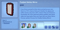 Padded Safety Mirror