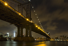 NYC Bridges at night