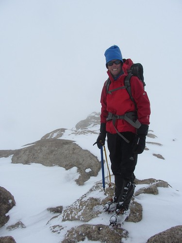 The summit of Spangnak Ri (6,391m)