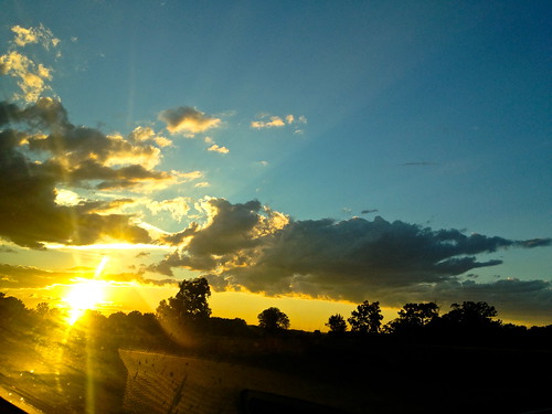 sunset windshield iphone4s