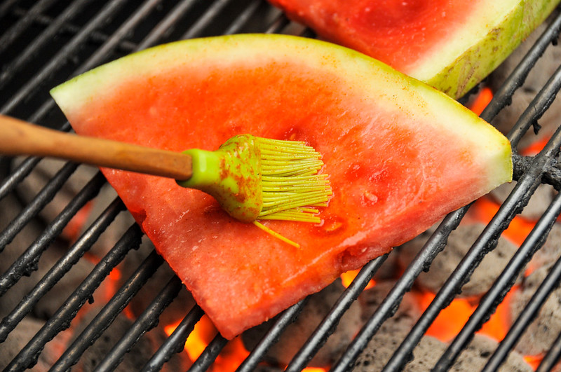 Spicy Grilled Watermelon