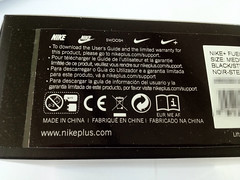 Nike  FuelBand (Verpackungsschild)