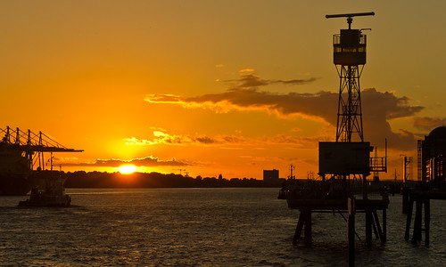 Dockland Sunset #8605