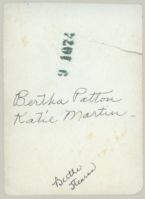 Bertha Patton and Katie Martin