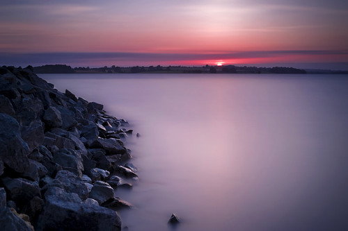 longexposure pink blue sunset orange water landscape rocks purple cloudy dusk reservoir rutlandwater melnader alexmentzel