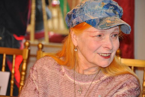 Vivienne Westwood unveils new collection at British Ambassador's Residence in Paris