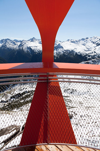 bridge mountain snow station austria post suspension lookout viewing badgastein panarama rocktrail stubnerkogel