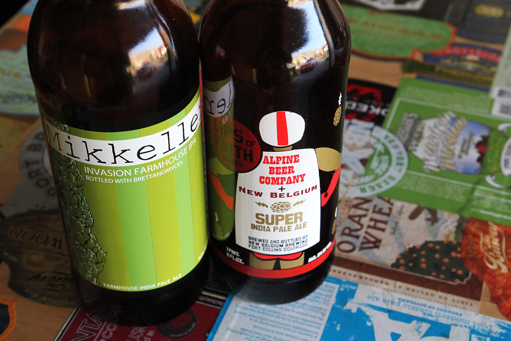 New Brew Thursday : Invasion IPA & Super India Pale Ale : Mikkeller & Alpine/New Belgium Brewing