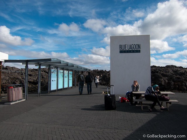Entrance to The Blue Lagoon