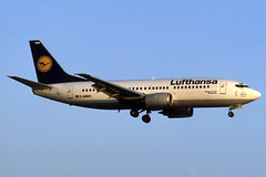 Lufthansa B737-330 D-ABWH BCN 17/04/1995