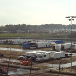 Infield pit area