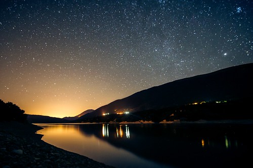 sky lake france color night stars landscape nikon monteynard d3s 1424mmf28gedafsnikkor