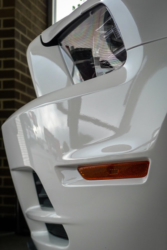 white reflection car bumper headlight mustang herlongfordedgefieldsc