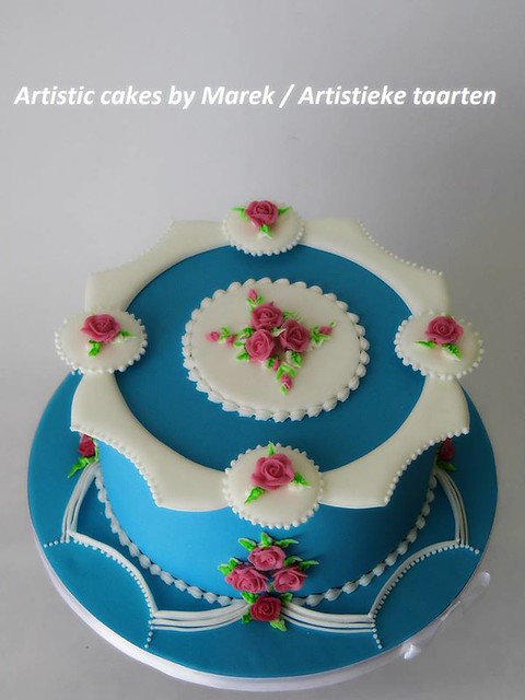 Cake with Collar by Artistic cakes by Marek - Artistieke taarten