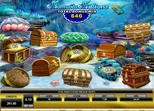Mermaids Millions Bonus Game