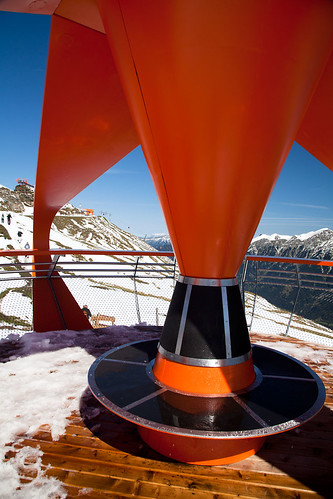 bridge mountain snow station austria post suspension lookout viewing badgastein panarama rocktrail stubnerkogel
