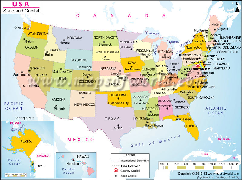 Usa States Cities Map Usa States Capitals Map Www Mapsofwo Flickr