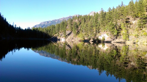 mountain lake reflection nature landscape htconex