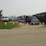 Teams continue arriving on the Eldora grounds Friday afternoon.