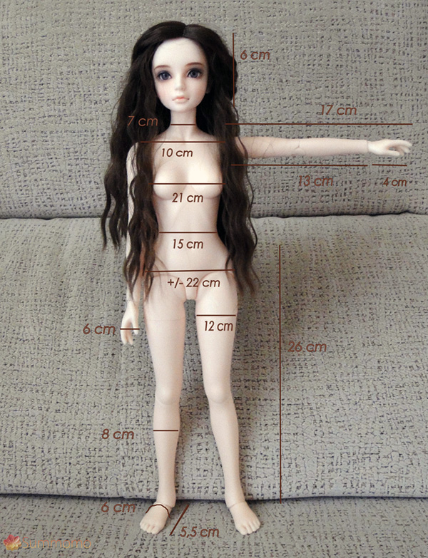 The size of my BJD.
