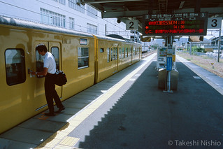 普通 新見行き, 播州赤穂駅 / Local train to Shin-mi, Bansyu Ako sta.