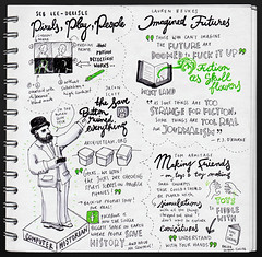 Seb Lee-Delisle: Pixels, Play, People & Lauren Beukes: Imagined Futures & Jason Scott: The Save Button Ruined Everything & Tom Armitage: Making Friends @ d.construct 2012