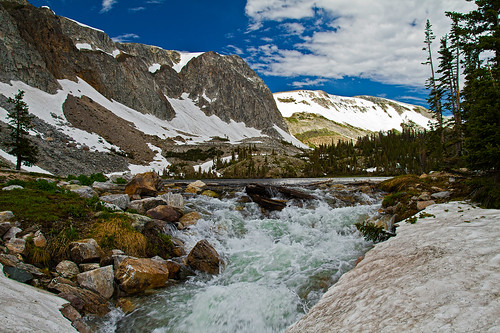 mountains water wyoming medicinebow