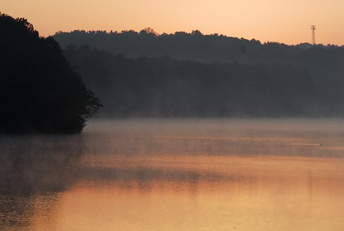 morning nature dawn reservoir dew sweetwatercreekstatepark