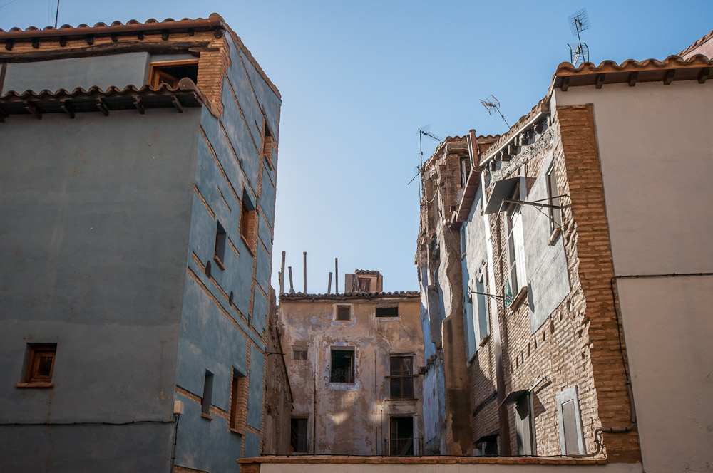El Barrio de la Judería y las casas colgadas de Tarazona
