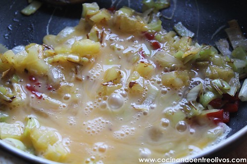 Tortilla de puerros y patata Prodieta (7)