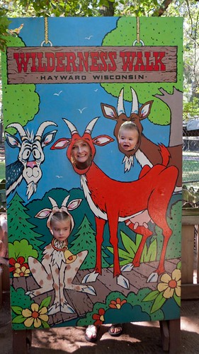 trip family boy vacation cute girl cutout happy zoo toddler hole head walk sydney young panasonic hayward xavier wilderness wi lx3