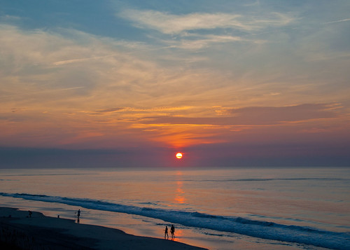 vacation sun beach sunrise topsail