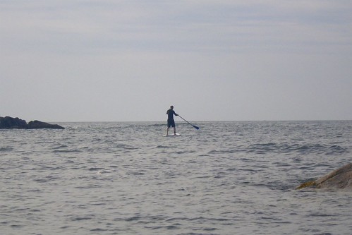 SUPing out beyond Bass Rock