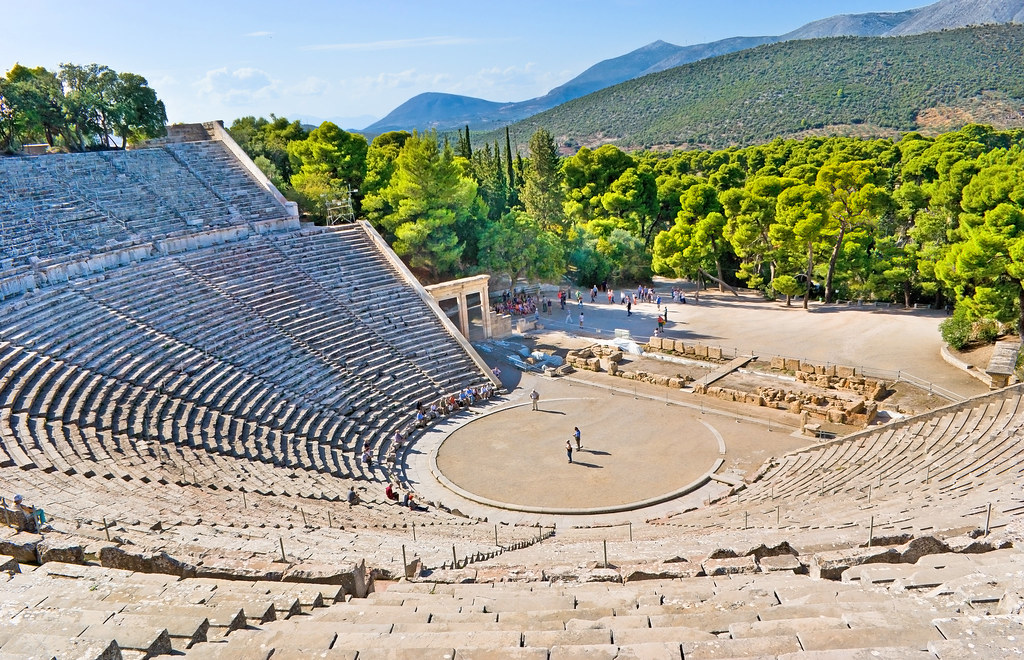 Théâtre d'Épidaure, le plus connu du monde antique