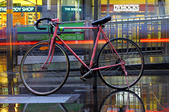 Bicycle on Collins Street