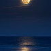 Wolf Moon and Sunset | January 26 2013 by Jim Crotty 1