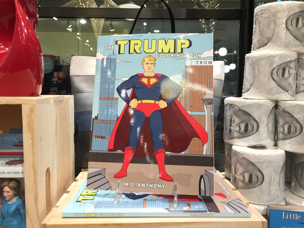 Trump coloring book