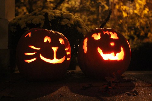 Day 87: Pumpkin carving and the Victorian Ghost Walk.