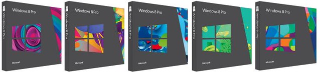 Windows 8 Pro packaging