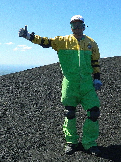 2011 NICARAGUA-070 LEON Cerro Negro 尼加拉瓜 莱昂 黑山