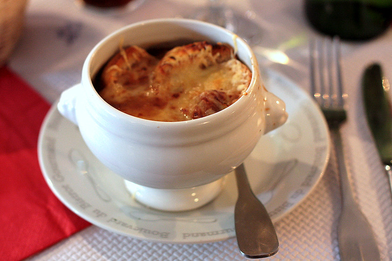 L'Entrecote's French onion soup