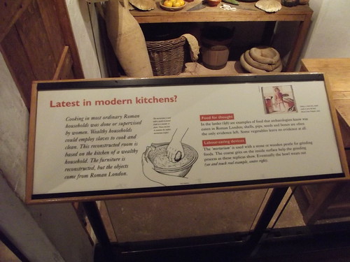 Museum of London - Roman London - Latest in modern kitchens?