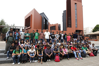 Alumnos de Bangalore,en Deusto.